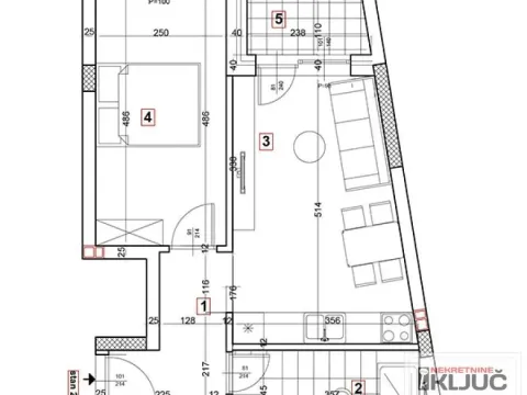 Prodaja, dvosoban stan, 40m², Podbara, Novi Sad Sve Podlokacije