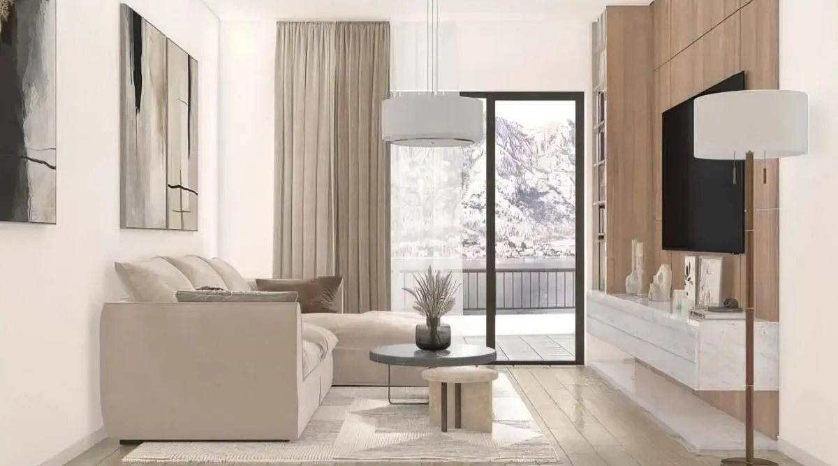Prodaja, jednosoban stan, 44m², Muo, Kotor