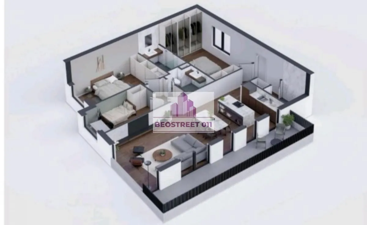 Prodaja, četvorosoban stan, 131m², Vračar Hram, Vračar Sve Podlokacije