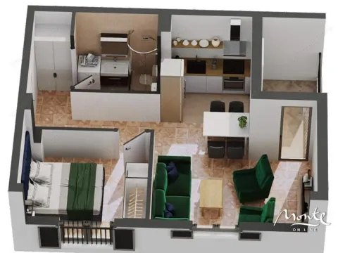 Prodaja, jednosoban stan, 40m², Donja Lastva, Tivat - image 10