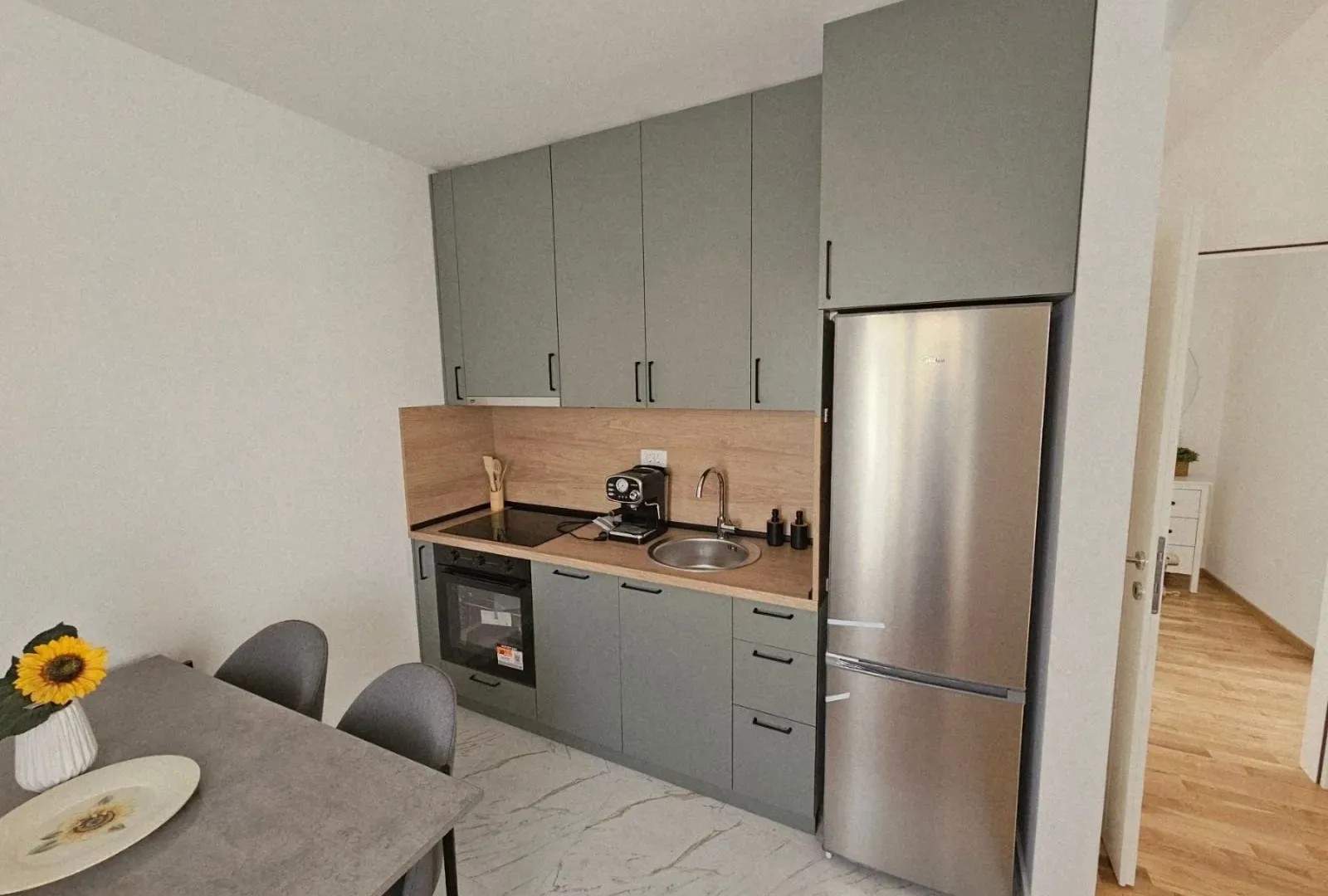 Rent, one bedroom apartment, 47m², Zagorič, Podgorica