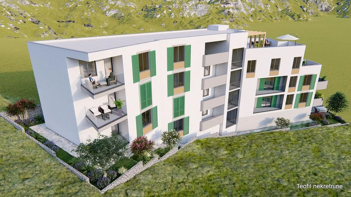Prodaja, dvosoban stan, 59m², Trebinje, Kuršumlija