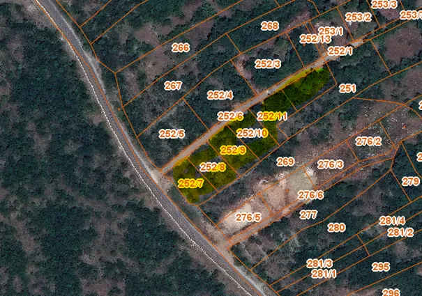 Prodaja, plac, 550m², Višnjevo, Kotor