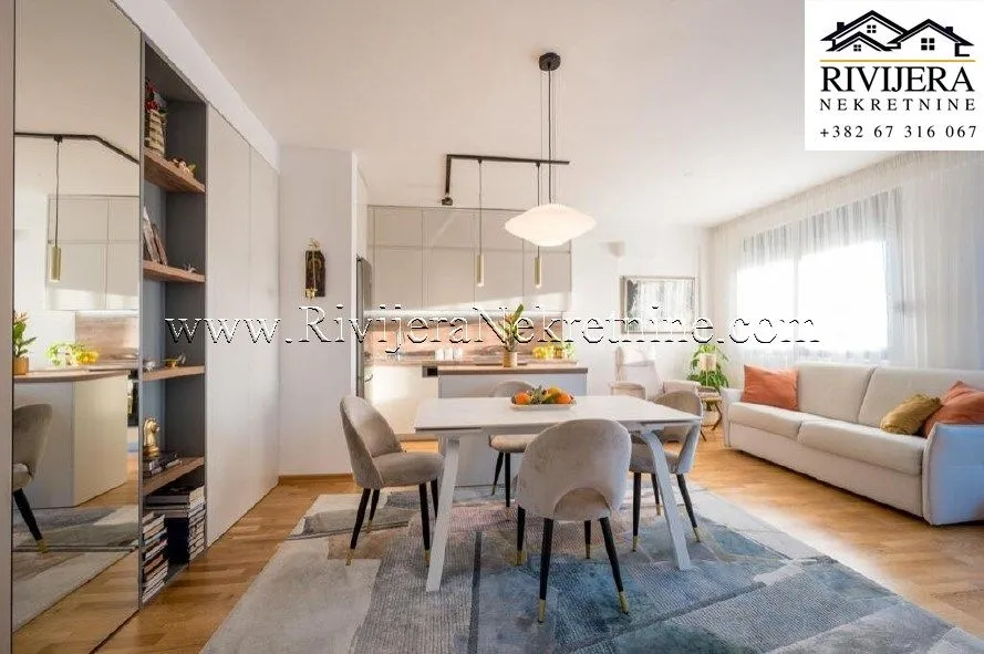 Prodaja, dvosoban stan, 63m², Tivat, Crna Gora