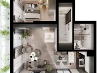 Sale, studio apartment, 34m², Bečići, Budva - image 2