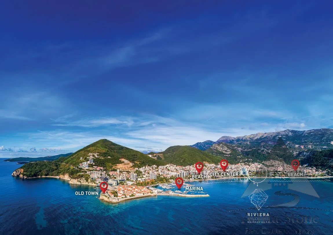 Sale, one bedroom apartment, 55m², Centar, Budva