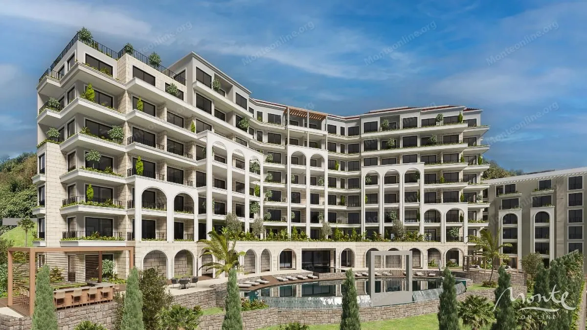 Sale, one bedroom apartment, 46m², Budva, Crna Gora