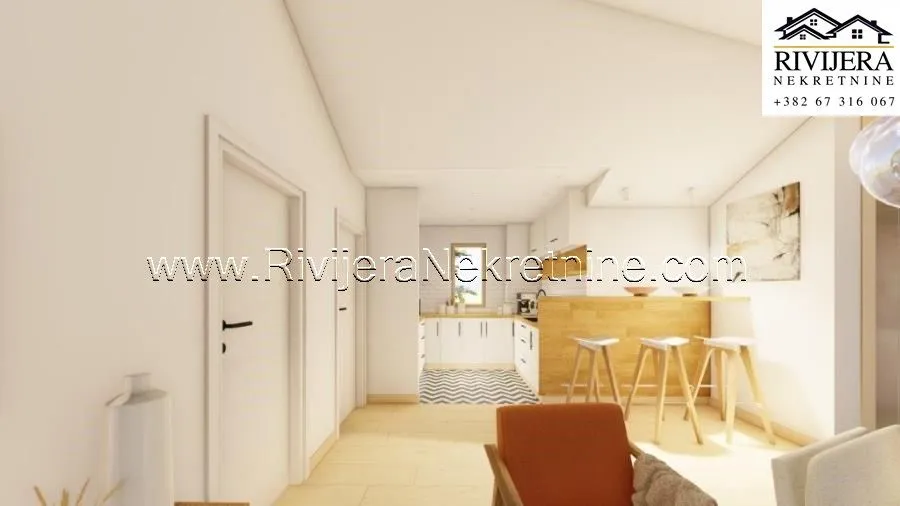 Sale, two bedroom apartment, 65m², Tivat, Crna Gora