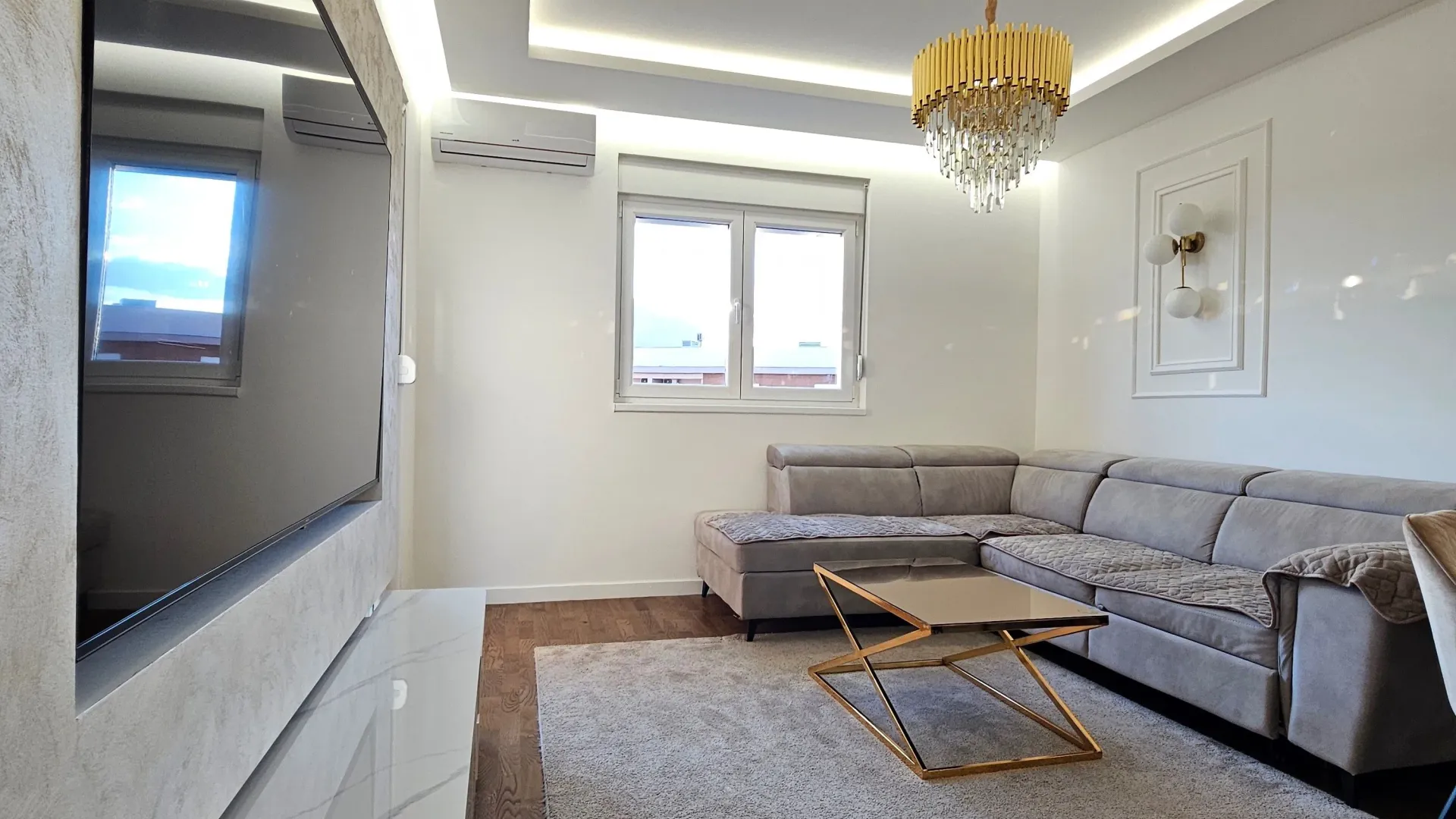 Rent, one bedroom apartment, 46m², Stari Aerodrom, Podgorica