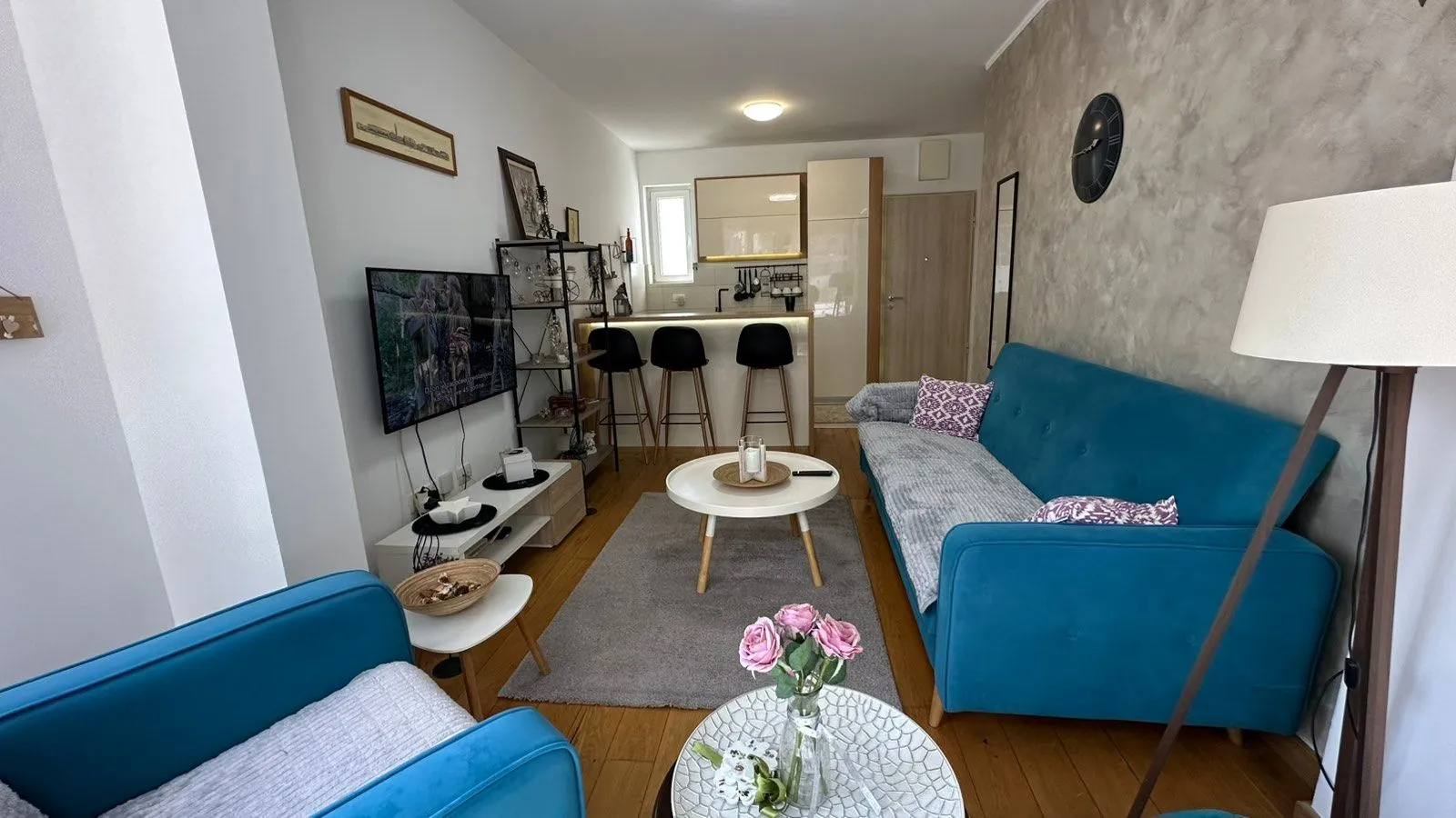 Rent, one bedroom apartment, 35m², Ljubović, Podgorica