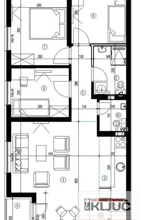 Prodaja, trosoban stan, 70m², Adice, Novi Sad Sve Podlokacije