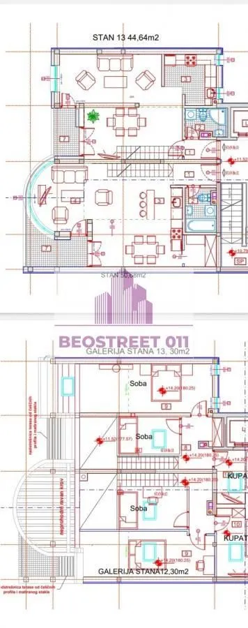 Sale, three bedroom apartment, 85m², Lipov Lad, Zvezdara Sve Podlokacije