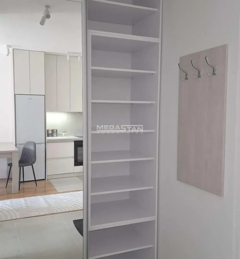 Rent, one bedroom apartment, 39m², Đeram Pijaca, Beograd