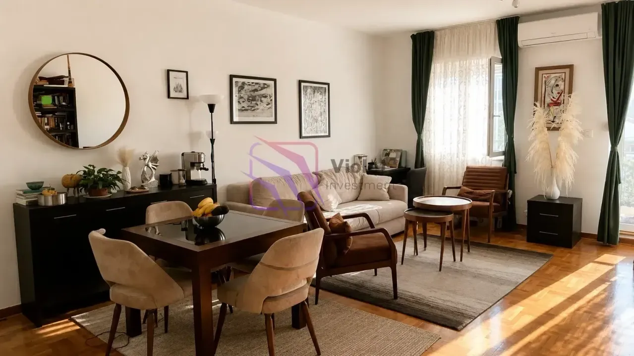 Sale, one bedroom apartment, 54m², Vezirov Most, Podgorica