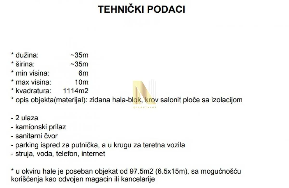 Rent, office space, 2320m², Klisa, Novi Sad Sve Podlokacije