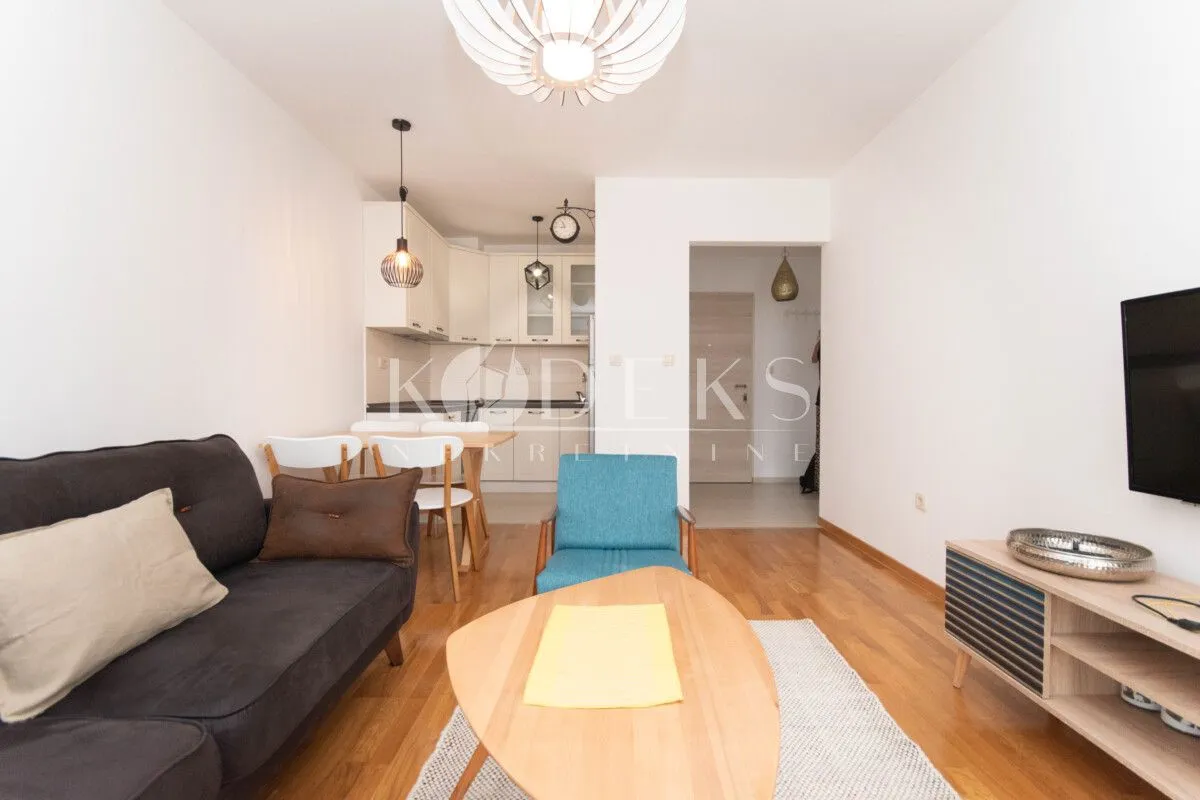 Izdavanje, jednosoban stan, 42m², Stari Aerodrom, Podgorica