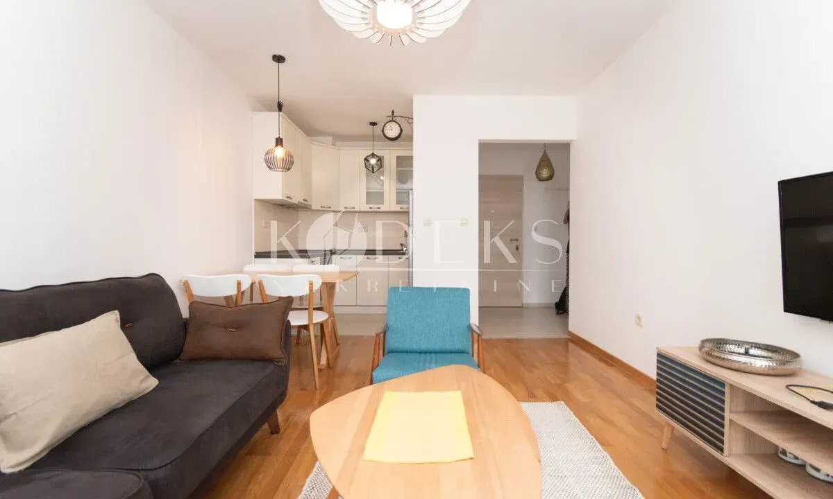 Izdavanje, jednosoban stan, 42m², Stari Aerodrom, Podgorica