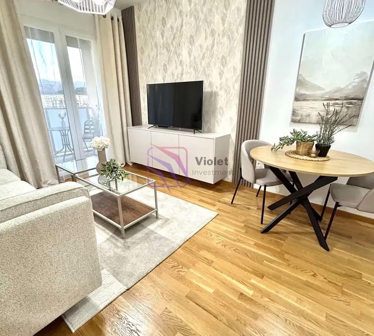 Rent, one bedroom apartment, 38m², Zabjelo, Podgorica