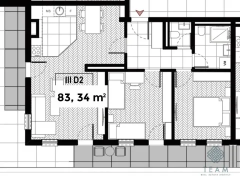 Prodaja, dvosoban stan, 83m², Zabjelo, Podgorica - image 3