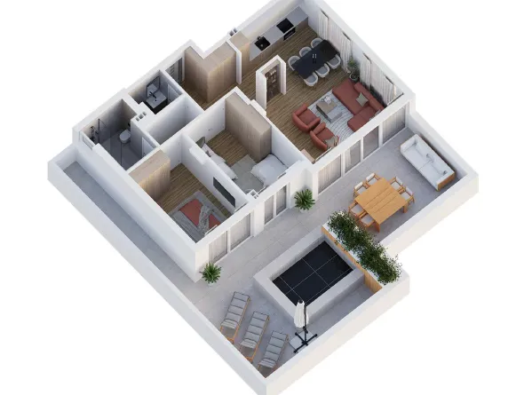 Prodaja, dvosoban stan, 131m², Pantelej, Niš