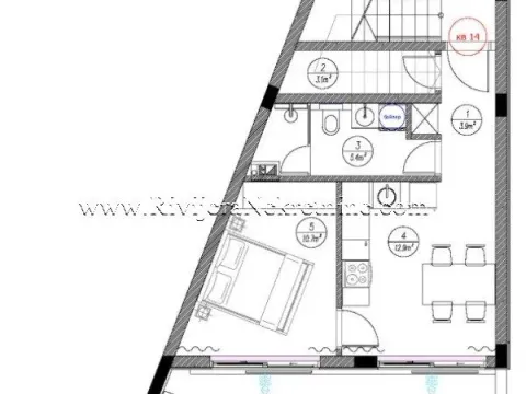 Prodaja, jednosoban stan, 73m², Tivat, Crna Gora - image 6
