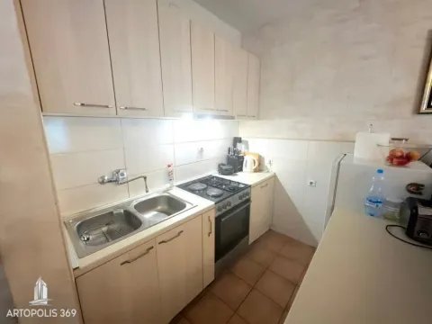 Manja kuhinja sa drvenim elementima i ugrađenim aparatima. - image 12