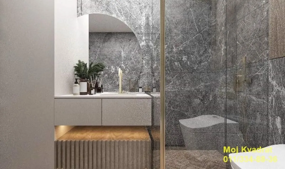 Sale, two bedroom apartment, 60m², Savski Venac, Beograd