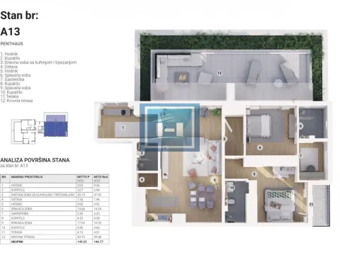 Prodaja, četvorosoban stan, 149m², Raj, Vrnjačka Banja - image 10