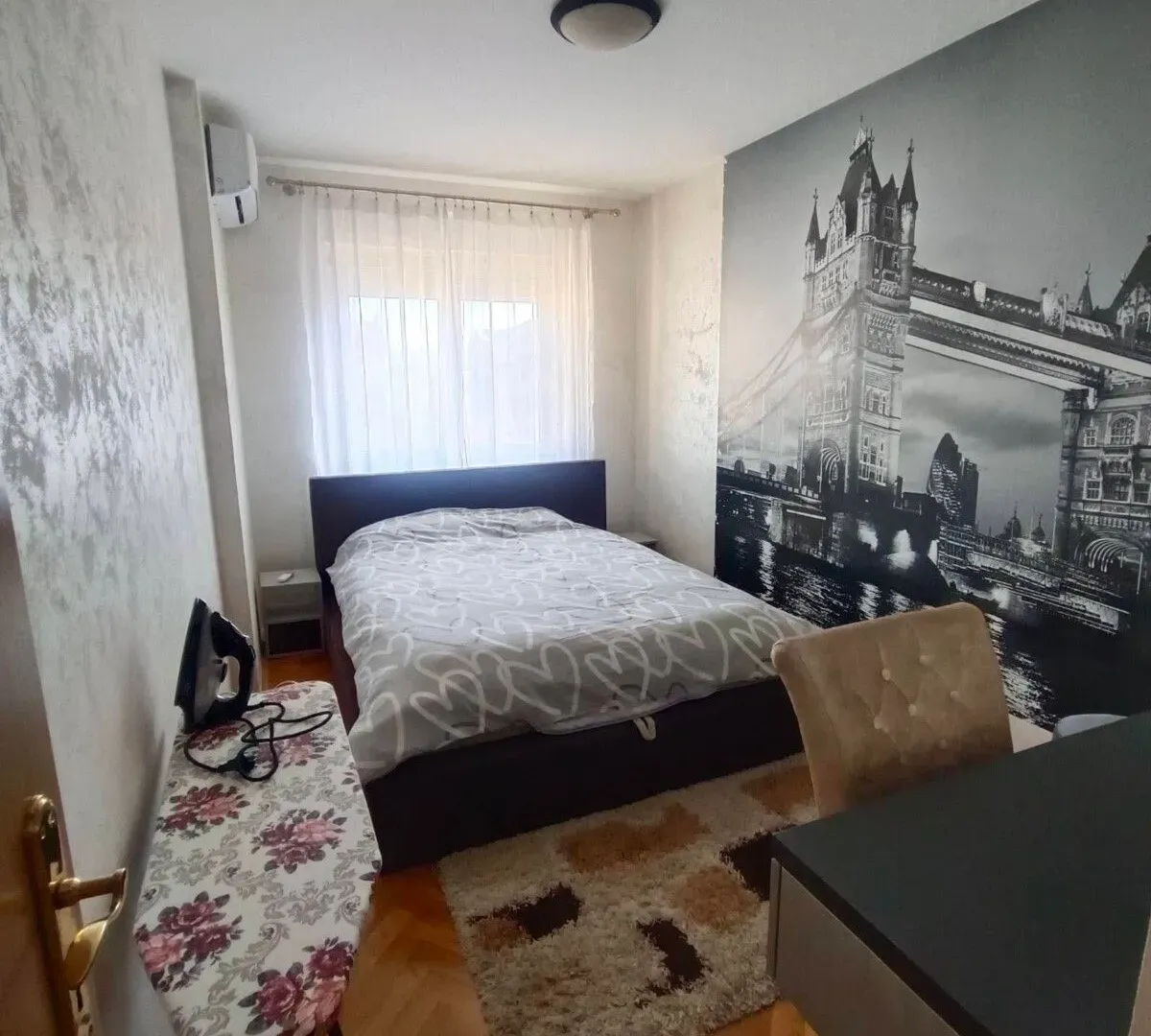 Izdavanje, dvosoban stan, 65m², Stari Aerodrom, Podgorica