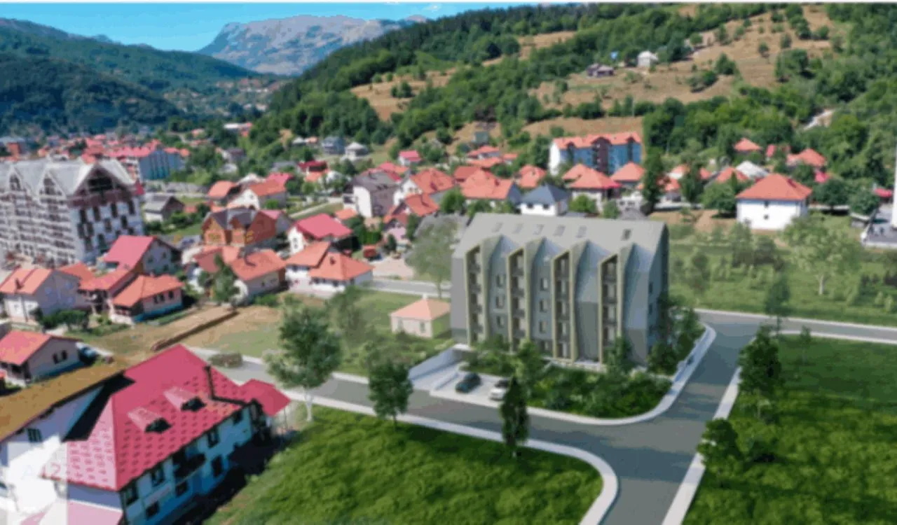 Sale, one bedroom apartment, 44m², Centar, Kolašin