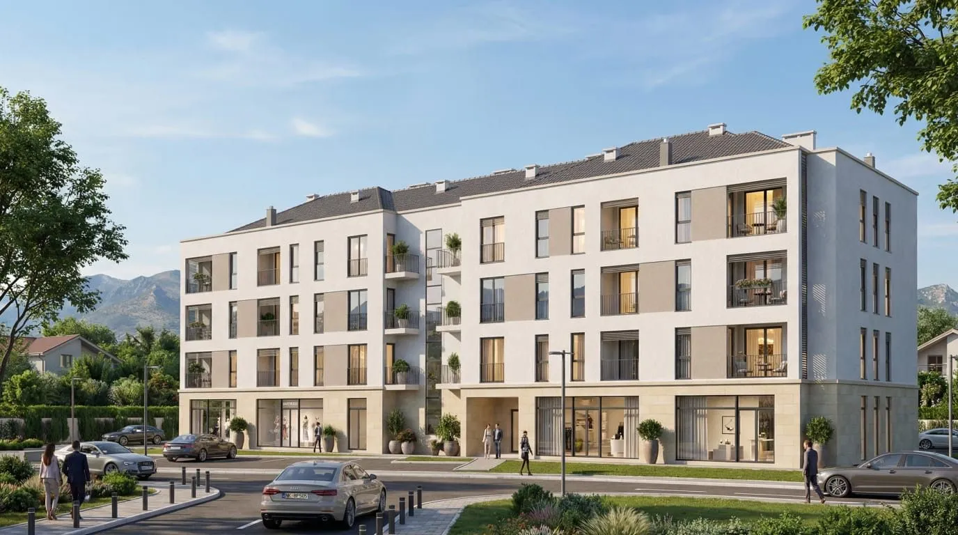 Prodaja, dvosoban stan, 62m², Integralovo, Nikšić
