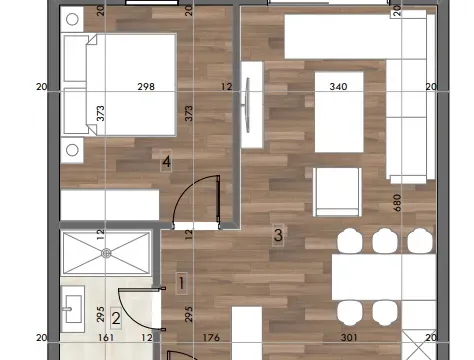 Prodaja, jednosoban stan, 42m², Donja Gorica, Podgorica - image 9