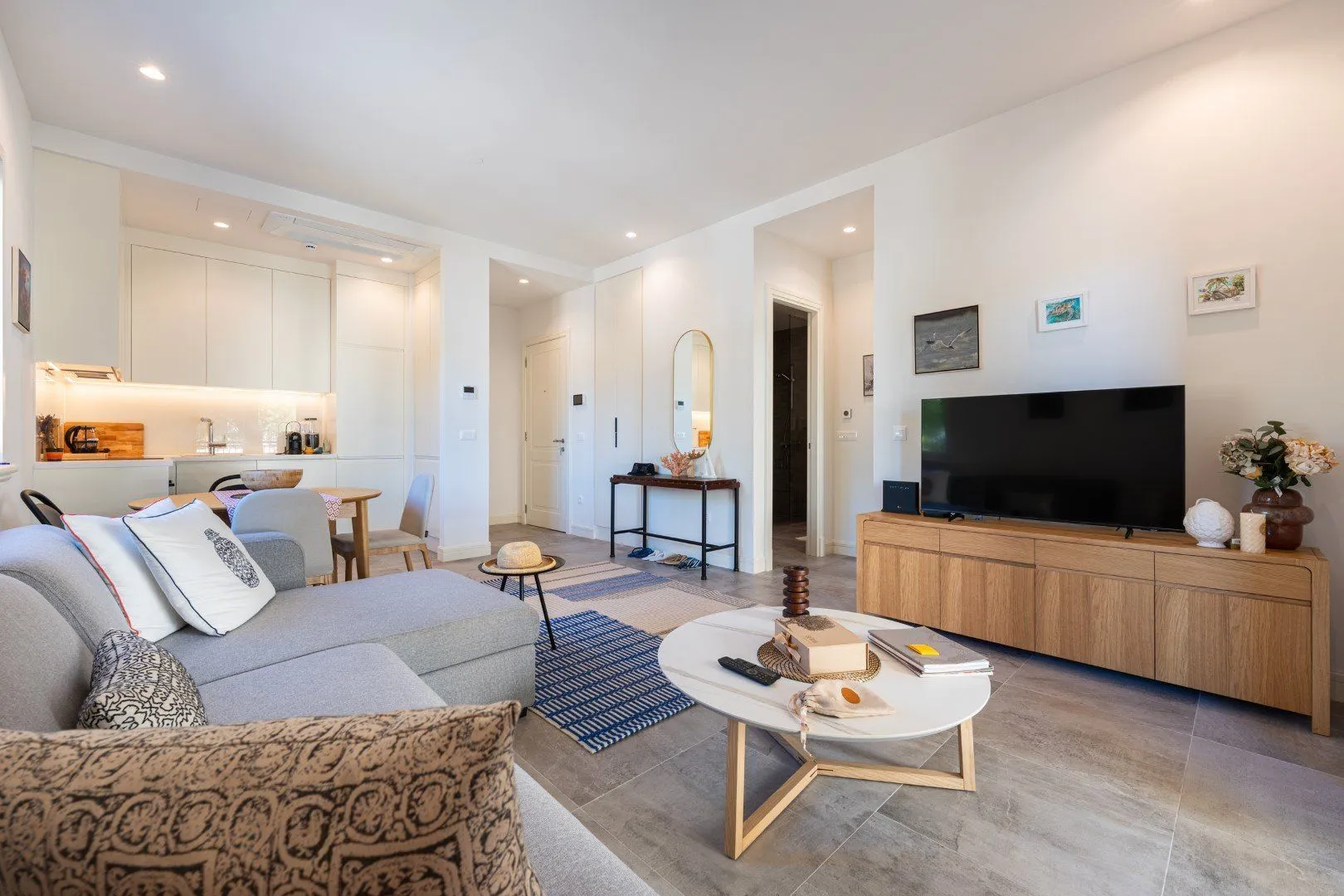 Prodaja, jednosoban stan, 57m², Luštica Bay, Tivat