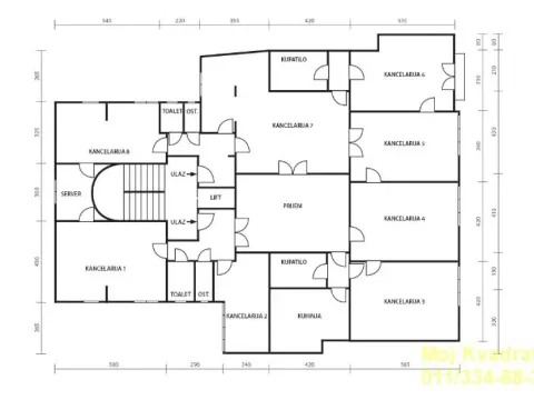 Izdavanje, poslovni prostor, 240m², Stari Grad, Beograd - image 20