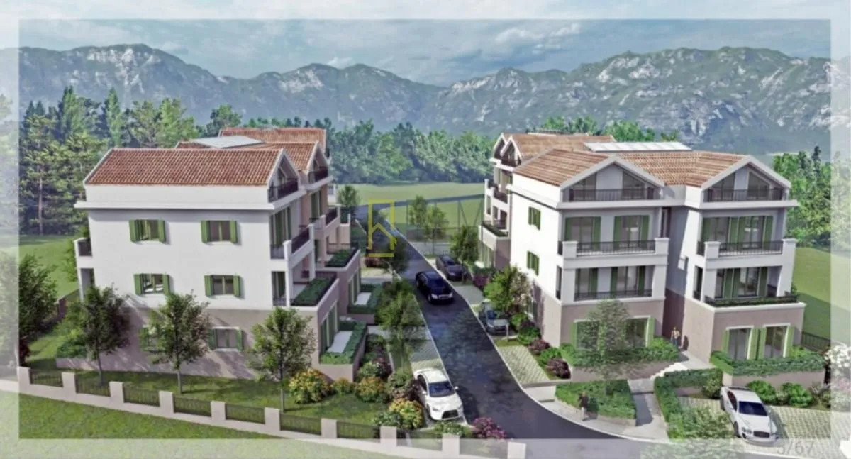 Prodaja, dvosoban stan, 60m², Mrčevac, Tivat