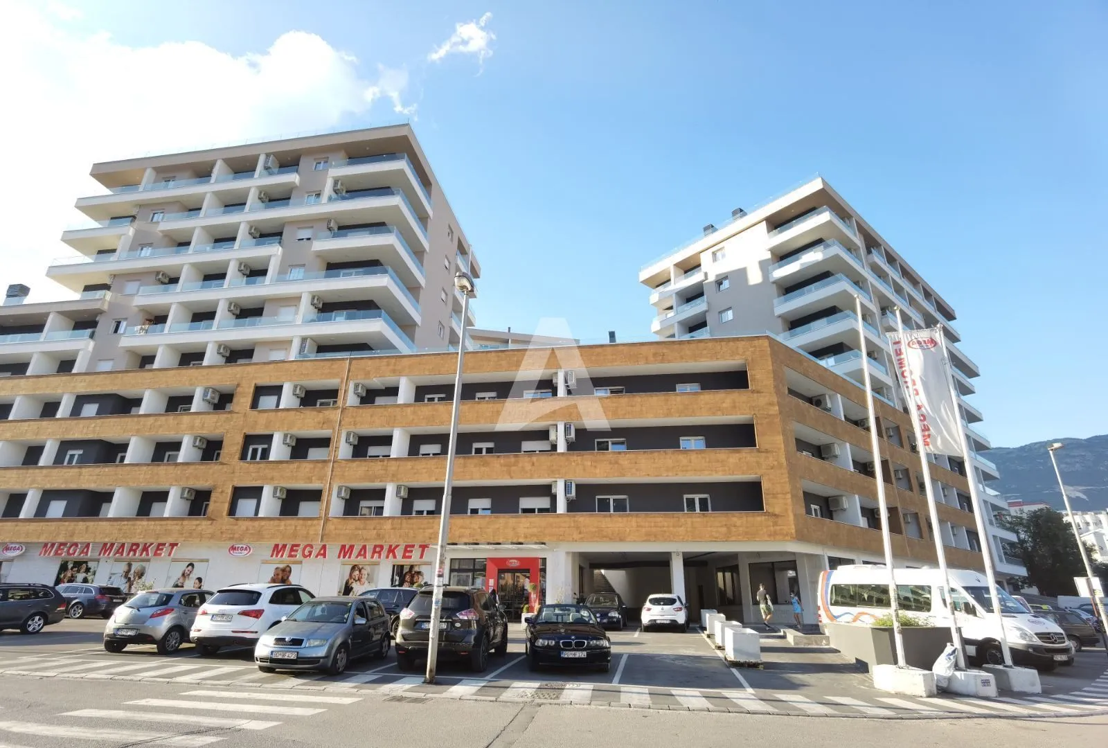 Rent, one bedroom apartment, 47m², Budva, Crna Gora