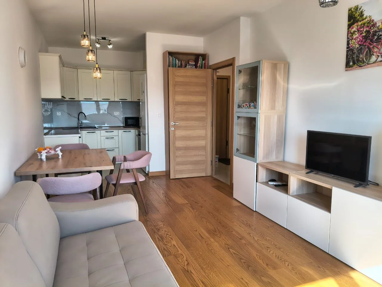 Rent, one bedroom apartment, 46m², New City, Podgorica