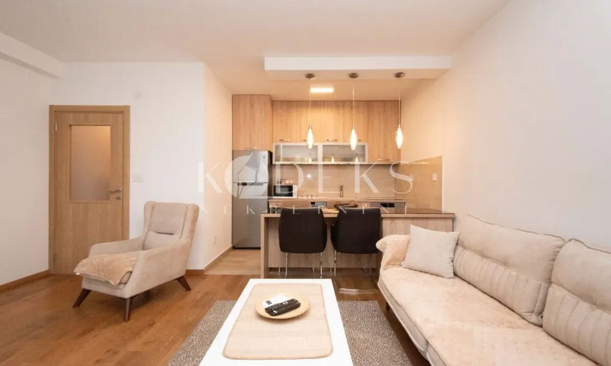 Izdavanje, jednosoban stan, 49m², Pobrežje, Podgorica