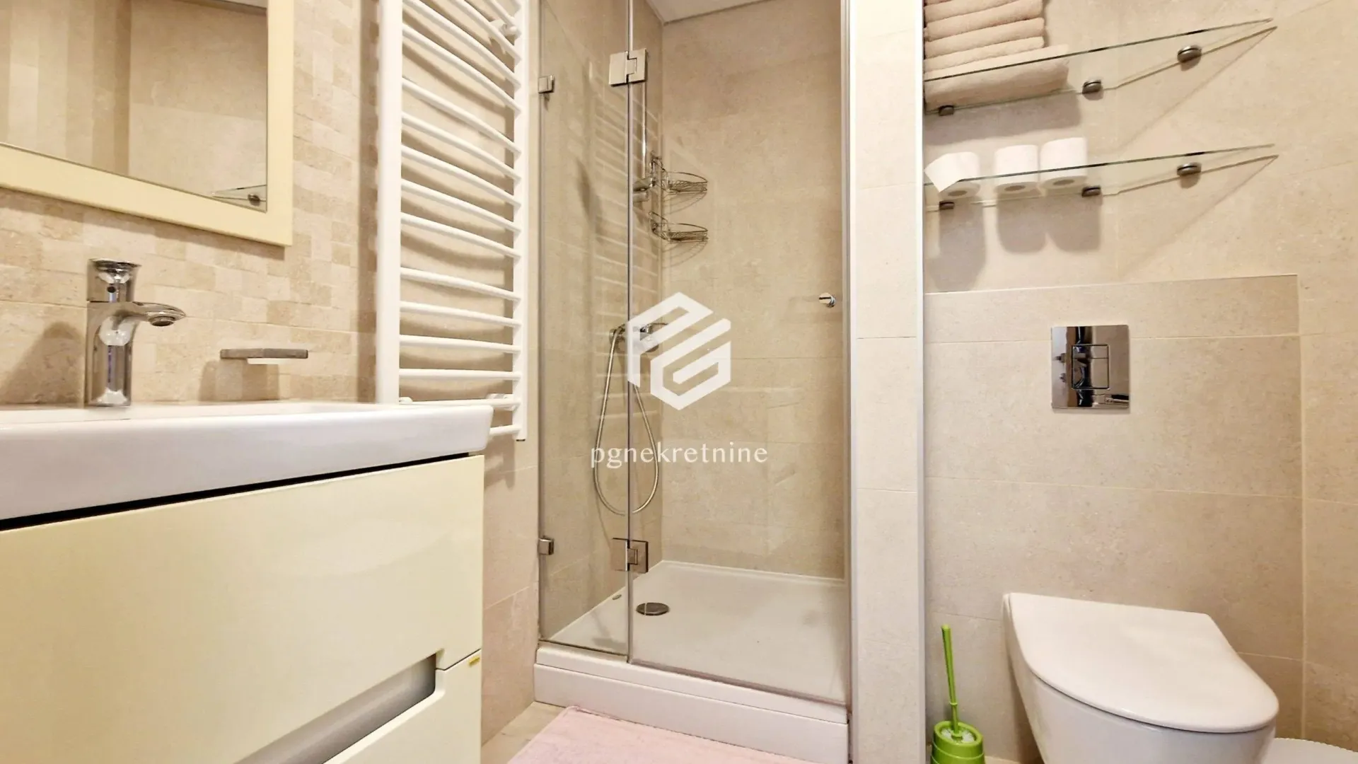 Rent, one bedroom apartment, 52m², Centar, Podgorica