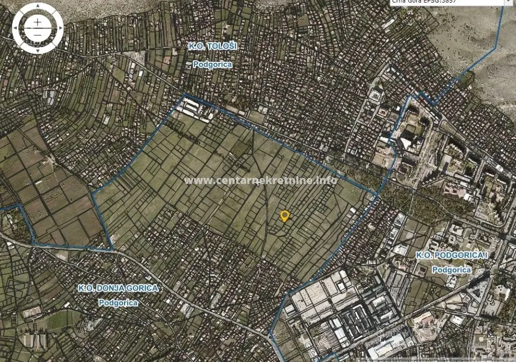 Sale, land lot, 583m², Sadine, Podgorica
