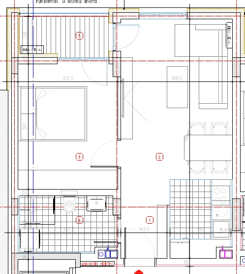 Sale, one bedroom apartment, 44m², Palilula, Niš