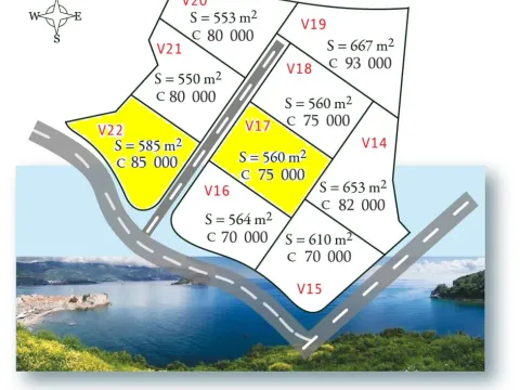 Prodaja, plac, 5523m², Tudorovići, Budva - image 2