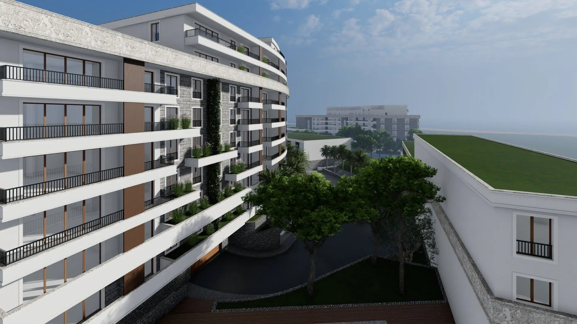Sale, two bedroom apartment, 42m², Bečići, Budva