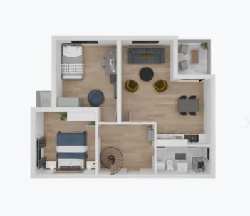 Prodaja, dvosoban stan, 134m², Pantelej, Niš - image 13