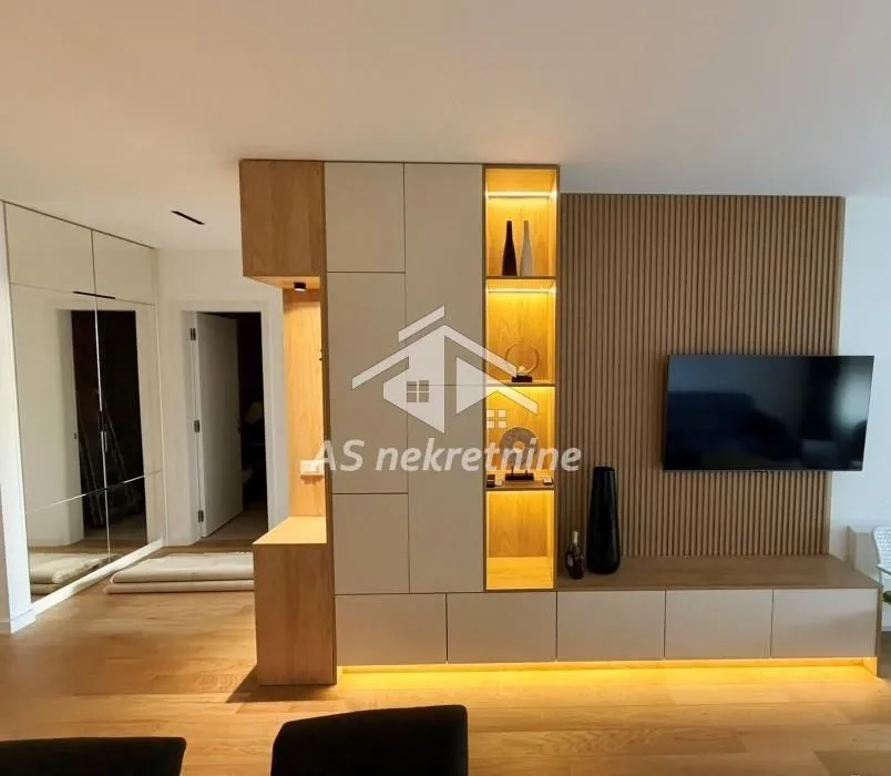 Rent, two bedroom apartment, 56m², Banovo Brdo, Beograd