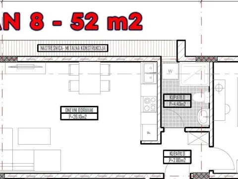 Prodaja, jednosoban stan, 50m², Ulcinjsko Polje, Ulcinj - image 8