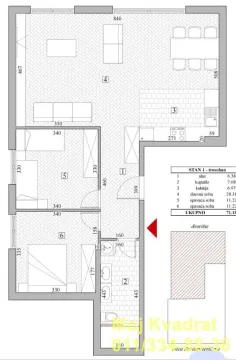 Prodaja, trosoban stan, 71m², Voždovačka Crkva, Voždovac Sve Podlokacije - image 14