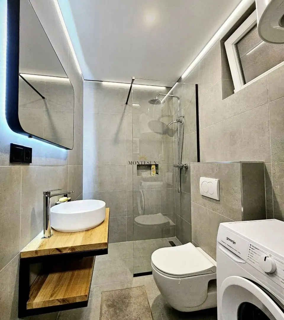Rent, one bedroom apartment, 43m², Gospoština, Budva