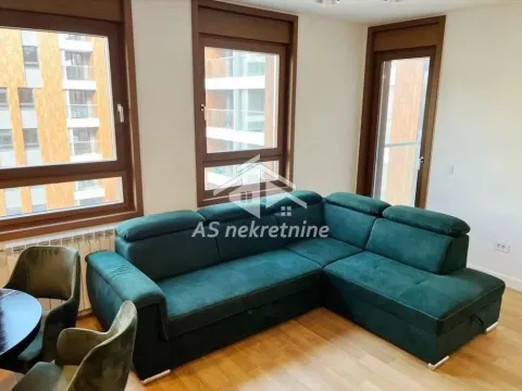 Rent, two bedroom apartment, 48m², Novi Beograd Blok 63, Novi Beograd Sve Podlokacije