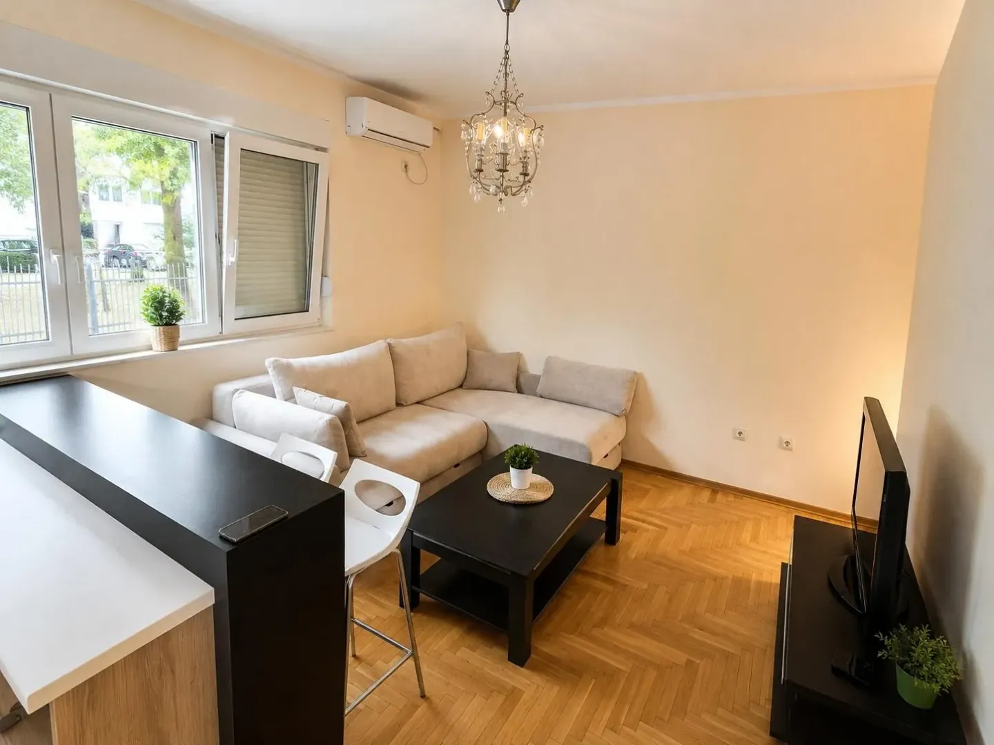 Rent, two bedroom apartment, 57m², Momišići, Podgorica